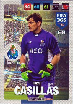 2016-17 Panini Adrenalyn XL FIFA 365 Nordic Edition #235 Iker Casillas Front