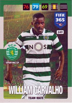 2016-17 Panini Adrenalyn XL FIFA 365 Nordic Edition #249 William Carvalho Front