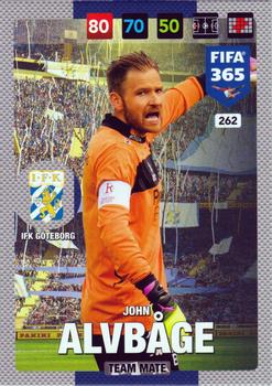 2016-17 Panini Adrenalyn XL FIFA 365 Nordic Edition #262 John Alvbåge Front