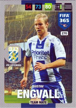 2016-17 Panini Adrenalyn XL FIFA 365 Nordic Edition #270 Gustav Engvall Front