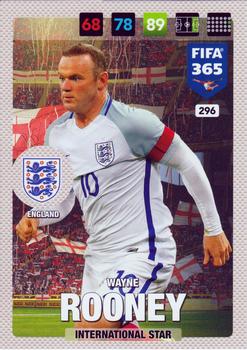 2016-17 Panini Adrenalyn XL FIFA 365 Nordic Edition #296 Wayne Rooney Front