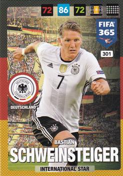 2016-17 Panini Adrenalyn XL FIFA 365 Nordic Edition #301 Bastian Schweinsteiger Front