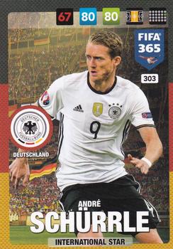 2016-17 Panini Adrenalyn XL FIFA 365 Nordic Edition #303 Andre Schürrle Front