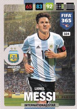 2016-17 Panini Adrenalyn XL FIFA 365 Nordic Edition #324 Lionel Messi Front