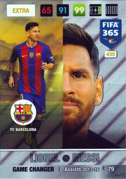 2016-17 Panini Adrenalyn XL FIFA 365 Nordic Edition #435 Lionel Messi Front