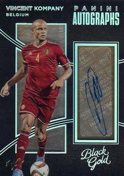 2016-17 Panini Black Gold - Autographs Black Gold #A-VK Vincent Kompany Front