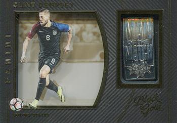 2016-17 Panini Black Gold - Man of the Match Medallions #MM-CD Clint Dempsey Front