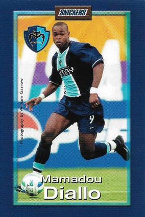2000 Snickers Tampa Bay Mutiny #NNO Mamadou Diallo Front