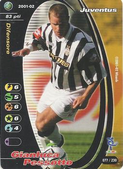 2001-02 Wizards of the Coast Football Champions (Italy) #77 Gianluca Pessotto Front