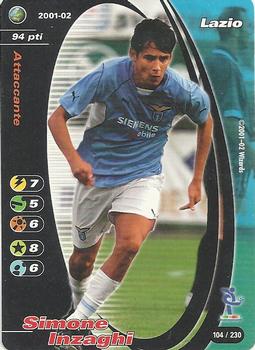 2001-02 Wizards of the Coast Football Champions (Italy) #104 Simone Inzaghi Front