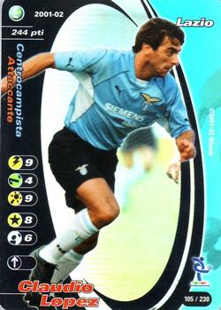 2001-02 Wizards of the Coast Football Champions (Italy) #105 Claudio Lopez Front