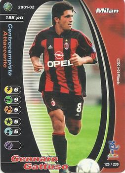 2001-02 Wizards of the Coast Football Champions (Italy) #125 Gennaro Gattuso Front