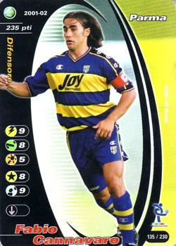 2001-02 Wizards of the Coast Football Champions (Italy) #135 Fabio Cannavaro Front