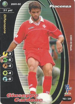 2001-02 Wizards of the Coast Football Champions (Italy) #162 Giuseppe Cardone Front