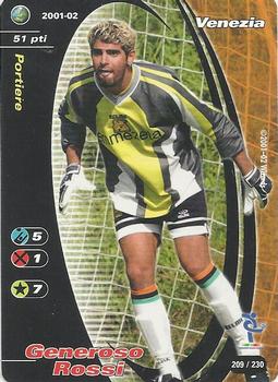 2001-02 Wizards of the Coast Football Champions (Italy) #209 Generoso Rossi Front
