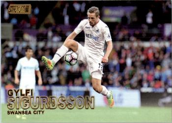 2016 Stadium Club Premier League - Gold Foil #92 Gylfi Sigurdsson Front