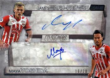 2016 Stadium Club Premier League - Co-Signers Autographs #CA-WPY James Ward-Prowse / Maya Yoshida Front