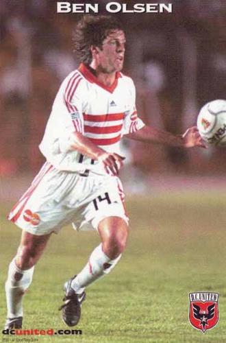 2000 D.C. United #11 Ben Olsen Front