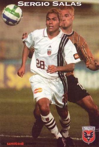 2000 D.C. United #21 Sergio Salas Front