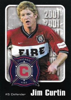 2001 AthletiCo / Chicago Tribune Chicago Fire #NNO Jim Curtin Front
