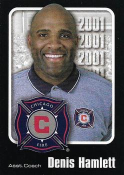2001 AthletiCo / Chicago Tribune Chicago Fire #NNO Denis Hamlett Front