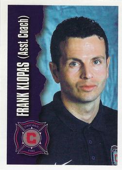2000 Chicago Tribune Chicago Fire #NNO Frank Klopas Front