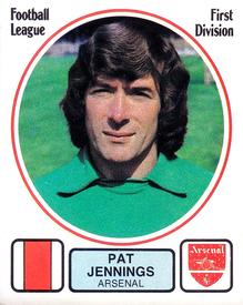 1981-82 Panini Football 82 (UK) #4 Pat Jennings Front