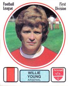 1981-82 Panini Football 82 (UK) #7 Willie Young Front