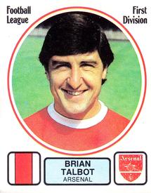 1981-82 Panini Football 82 (UK) #13 Brian Talbot Front
