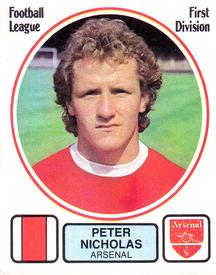 1981-82 Panini Football 82 (UK) #14 Peter Nicholas Front