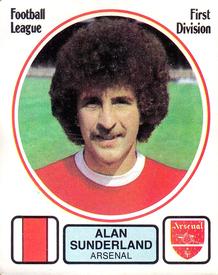 1981-82 Panini Football 82 (UK) #17 Alan Sunderland Front