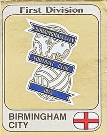 1981-82 Panini Football 82 (UK) #33 Club Badge Front