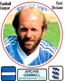 1981-82 Panini Football 82 (UK) #43 Archie Gemmill Front