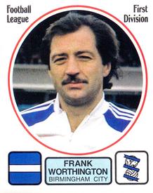 1981-82 Panini Football 82 (UK) #44 Frank Worthington Front