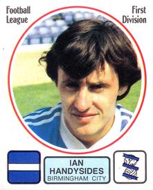1981-82 Panini Football 82 (UK) #47 Ian Handysides Front
