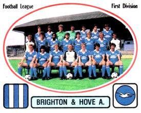 1981-82 Panini Football 82 (UK) #55 Team Group Front