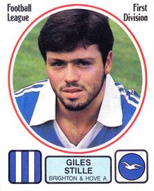 1981-82 Panini Football 82 (UK) #58 Giles Stille Front