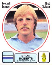 1981-82 Panini Football 82 (UK) #66 Brian Roberts Front