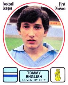 1981-82 Panini Football 82 (UK) #73 Tommy English Front