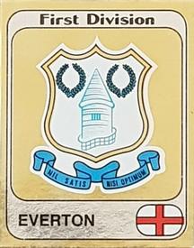 1981-82 Panini Football 82 (UK) #78 Club Badge Front