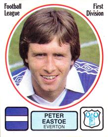 1981-82 Panini Football 82 (UK) #91 Peter Eastoe Front
