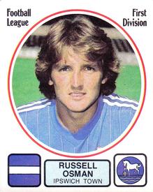 1981-82 Panini Football 82 (UK) #98 Russell Osman Front