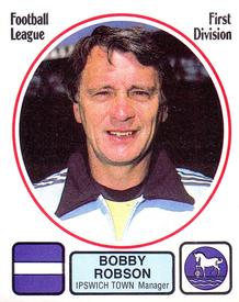 1981-82 Panini Football 82 (UK) #101 Bobby Robson Front