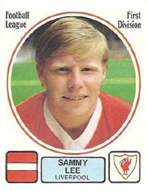 1981-82 Panini Football 82 (UK) #135 Sammy Lee Front