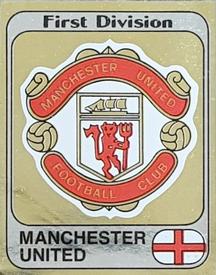 1981-82 Panini Football 82 (UK) #153 Club Badge Front