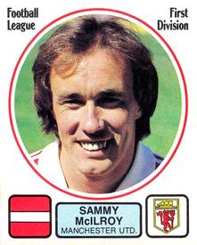 1981-82 Panini Football 82 (UK) #164 Sammy McIlroy Front