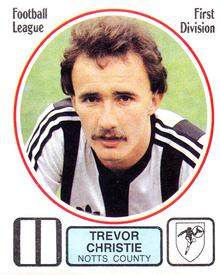 1981-82 Panini Football 82 (UK) #209 Trevor Christie Front