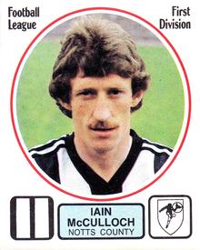 1981-82 Panini Football 82 (UK) #211 Iain McCulloch Front