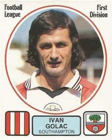 1981-82 Panini Football 82 (UK) #215 Ivan Golac Front