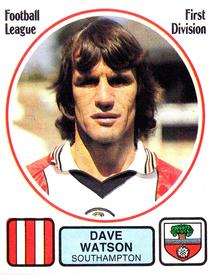 1981-82 Panini Football 82 (UK) #217 Dave Watson Front
